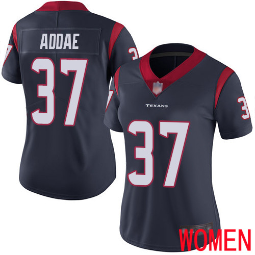 Houston Texans Limited Navy Blue Women Jahleel Addae Home Jersey NFL Football 37 Vapor Untouchable